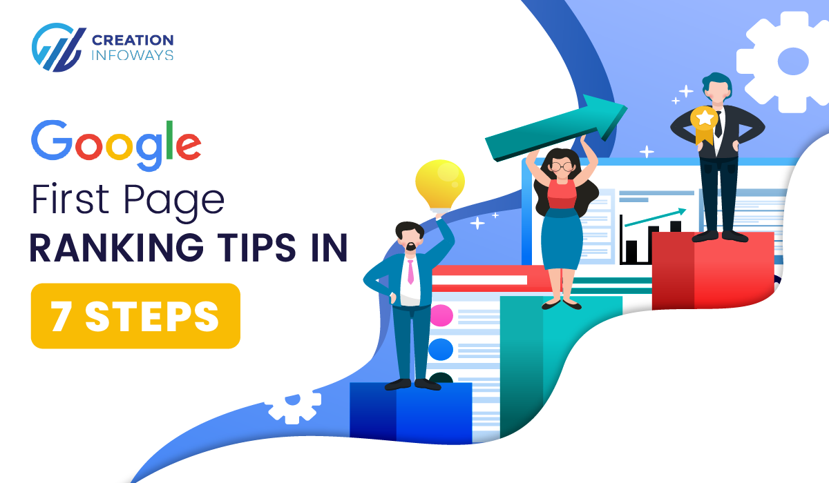 Googles First Page Ranking tips in 7 Steps